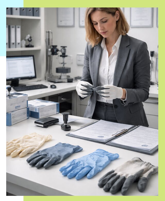 Сертификация перчаток в Сибае от 8735 р. | Алешин-Сба