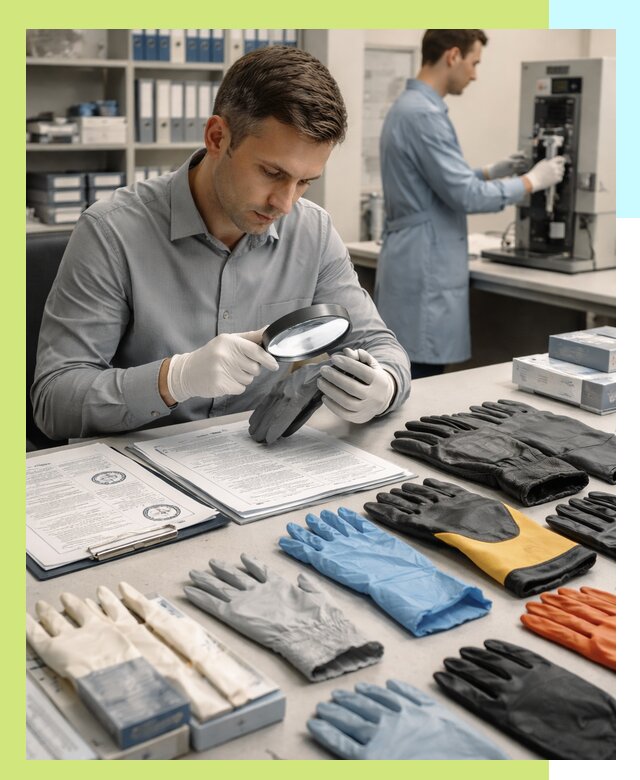 Сертификация перчаток и средств защиты продукции в Сибае