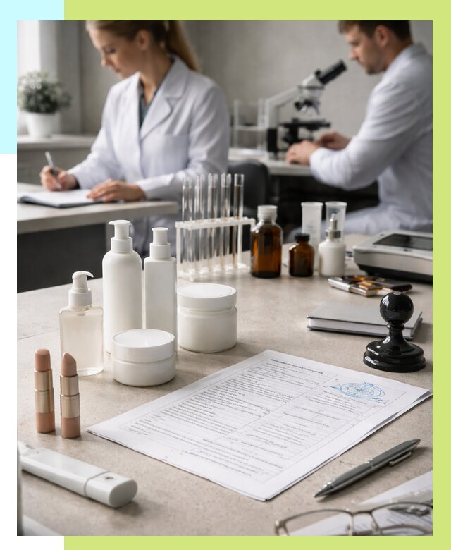 Сертификация косметики в Сибае от 20552 р. - Алешин-Сба