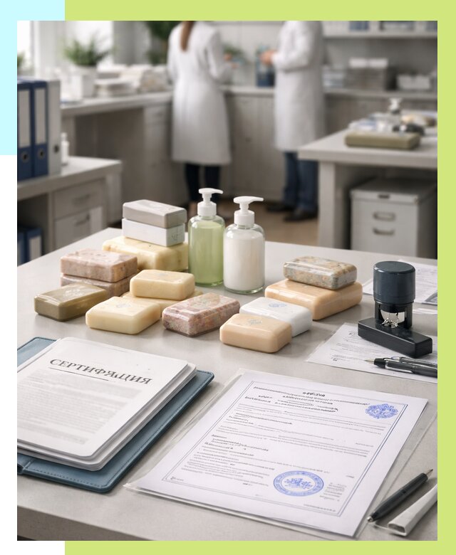 Сертификация мыла и сертификат на мыло в Сибае от 12331 | Алешин-Сба