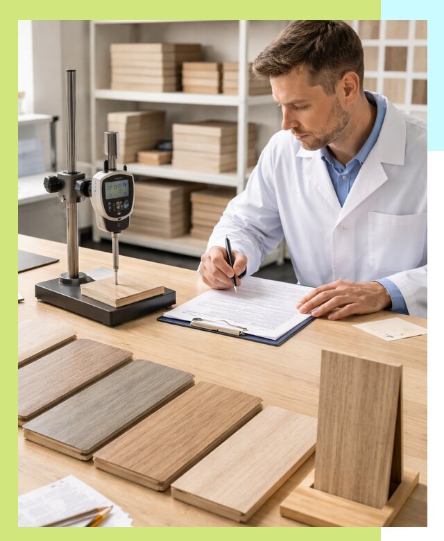 Сертификация ламината с испытаниями и оформлением документов в Сибае