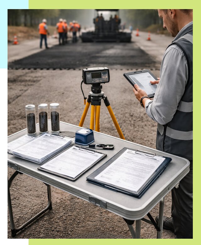 Сертификация асфальта в Сибае от 25690 р. | Алешин-Сба