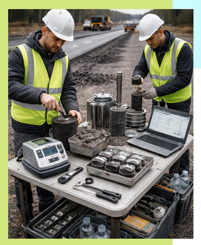 Сертификация асфальта: испытания и подтверждение в Сибае