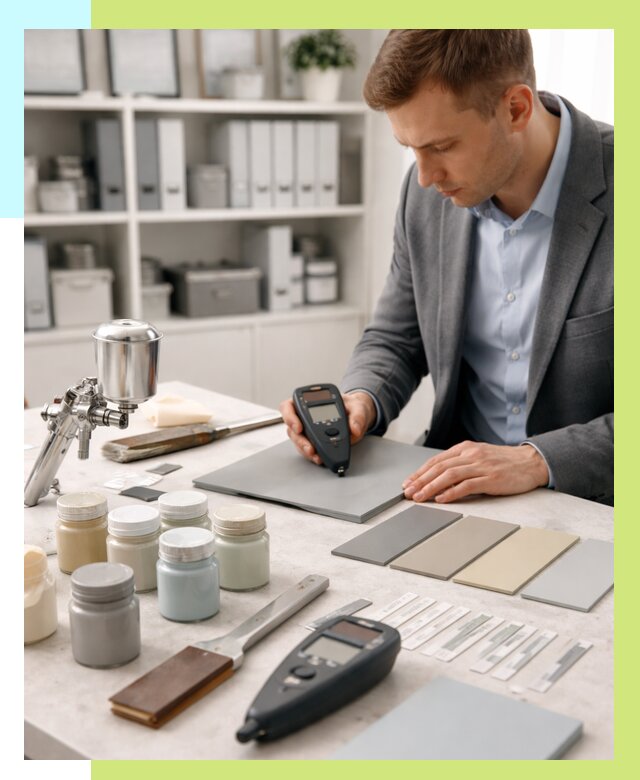 Сертификация краски в Сибае от 25690 р. | Алешин-Сба центр