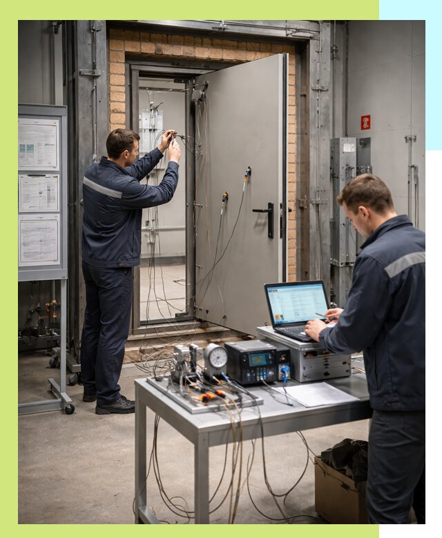 Сертификация противопожарных дверей в Сибае по ГОСТ и ТР