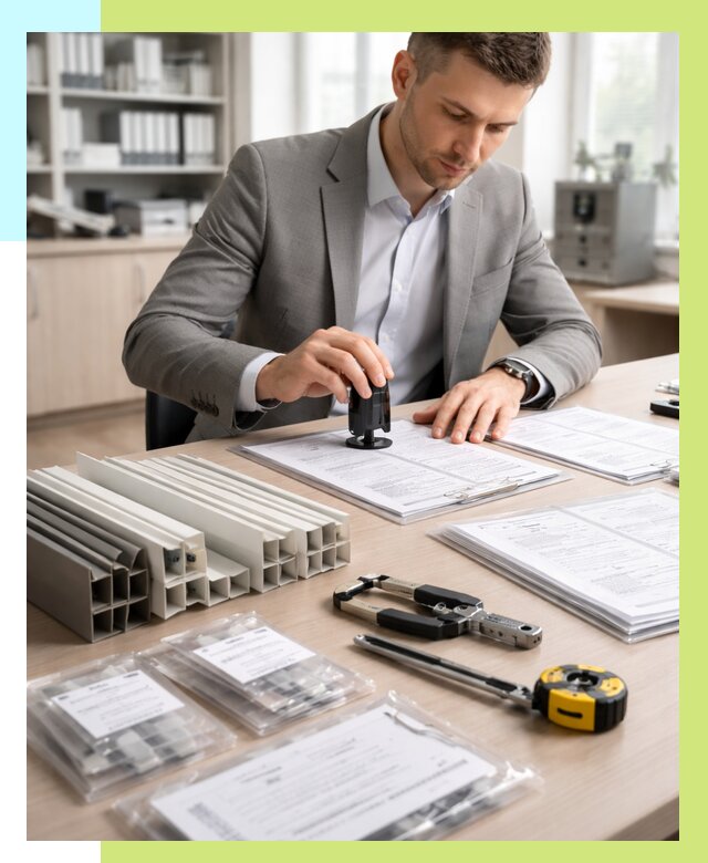 Сертификация ПВХ продукции в Сибае от 8735 р., Алешин-Сба