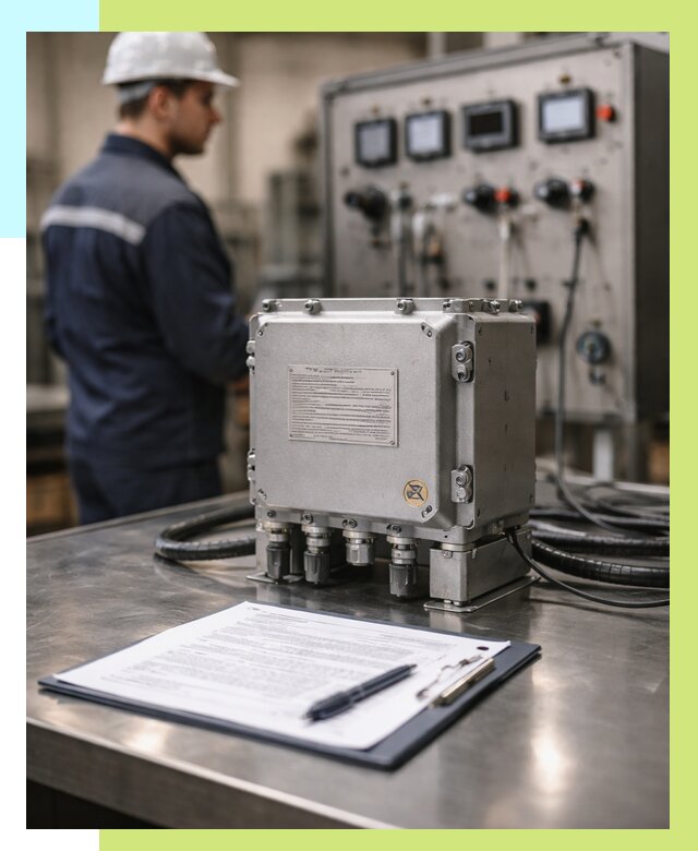 Сертификация взрывозащищенного оборудования в Сибае от 35966 р. | Алешин-Сба