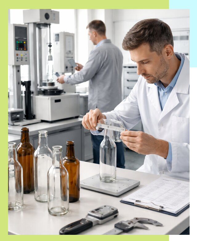 Сертификация стеклянных бутылок и сопутствующей упаковки в Сибае