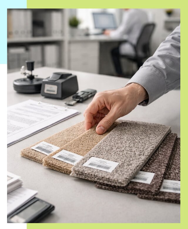 Сертификация ковролина в Сибае от 15414 р., Алешин-Сба