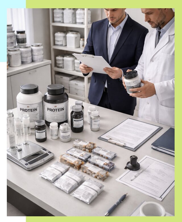 Сертификация спортивного питания в Сибае от 15414 р., Алешин-Сба