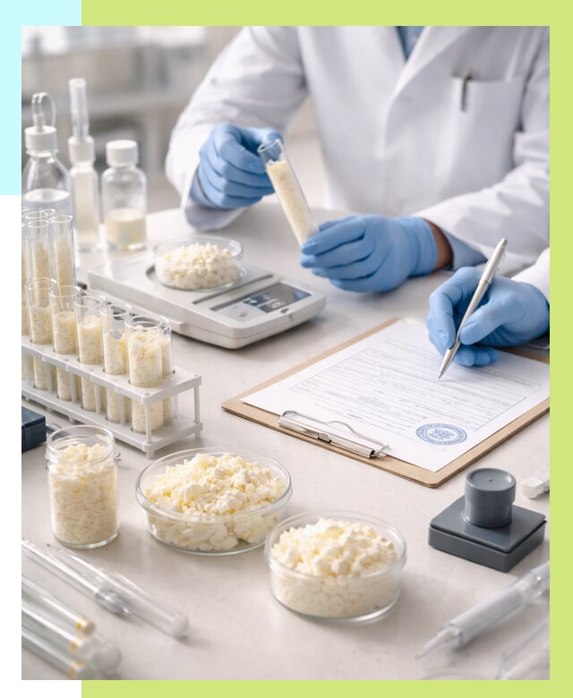 Сертификация творога в Сибае от 12331 р. под ключ | Алешин-Сба