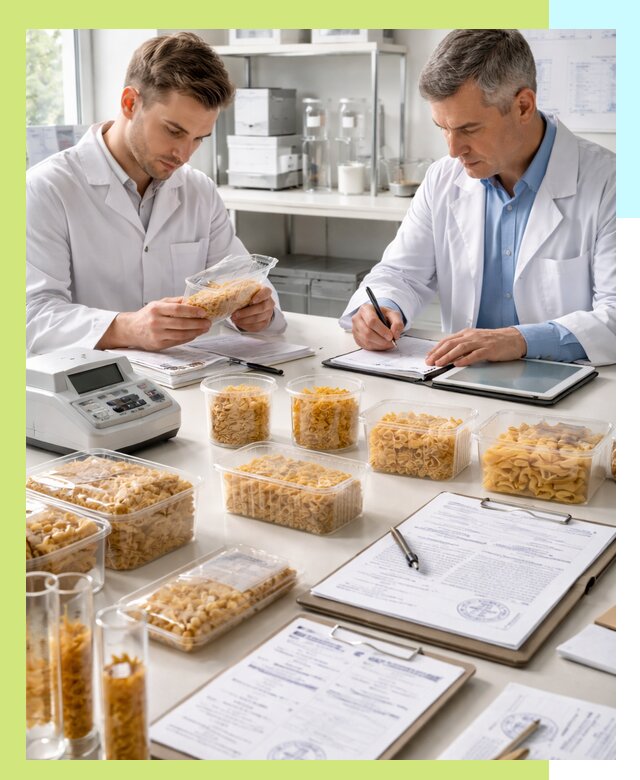 Сертификация макаронных изделий и технологической документации в Сибае