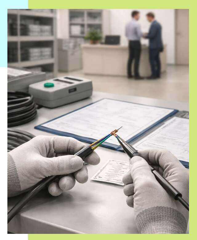 Сертификация провода в Сибае от 18497 р. в Алешин-Сба