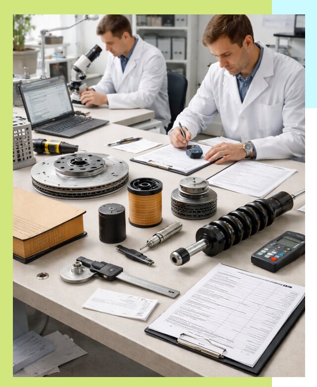 Сертификация автозапчастей и комплектующих в Сибае по ГОСТ