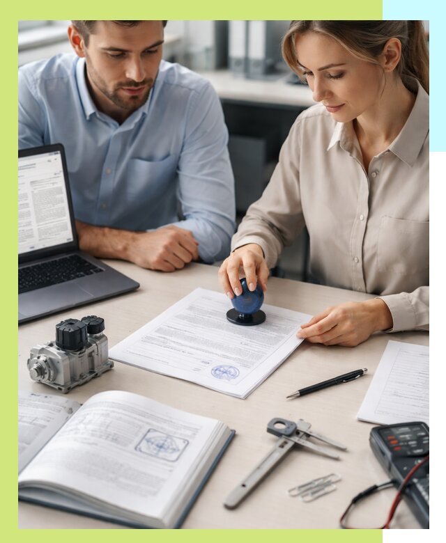 Выдача паспорта изделия и техническая экспертиза продукции в Сибае