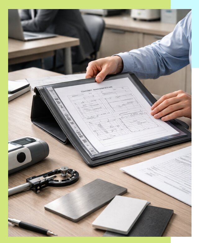 Оформление паспорта материала для продукции в Сибае