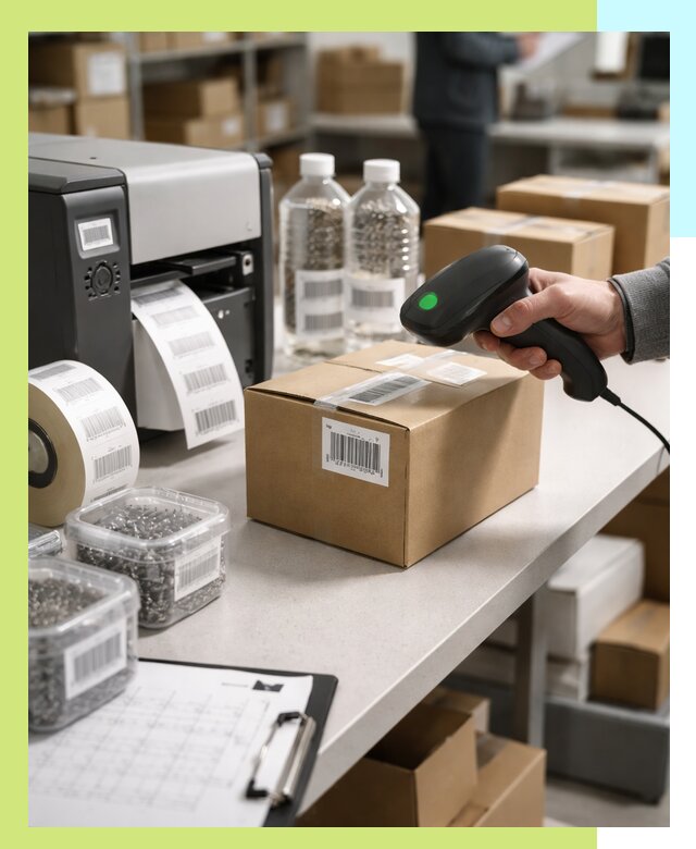 Штрихкодирование продукции и маркировка для продажи в Сибае