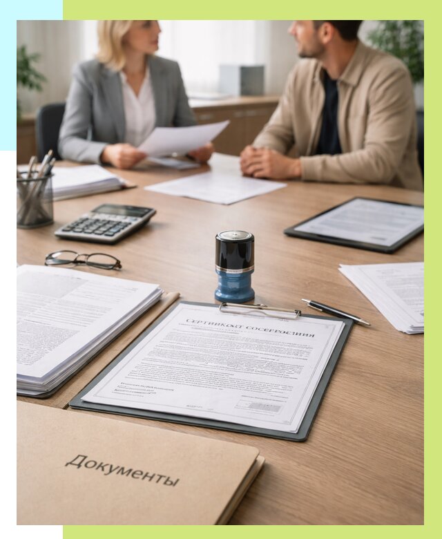 Сертификат соответствия на продукцию в Сибае от 15414 р.|Алешин-Сба