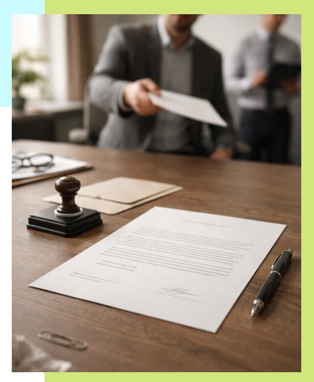 Отказное письмо по сертификации в Сибае от 3597 р. | Алешин-Сба