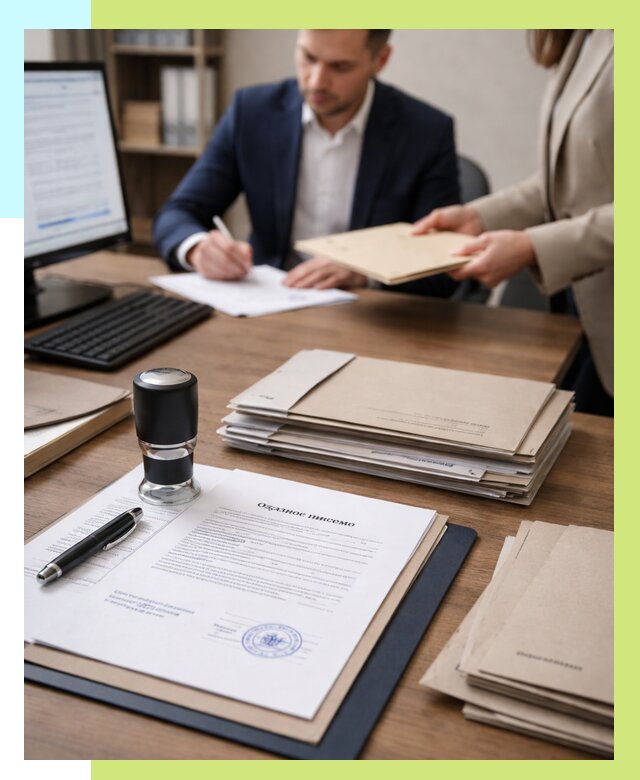 Отказное письмо для таможни в Сибае от 3083 р, Алешин-Сба