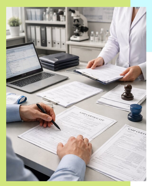 Оформление сертификата GMP в Сибае для фармпроизводства