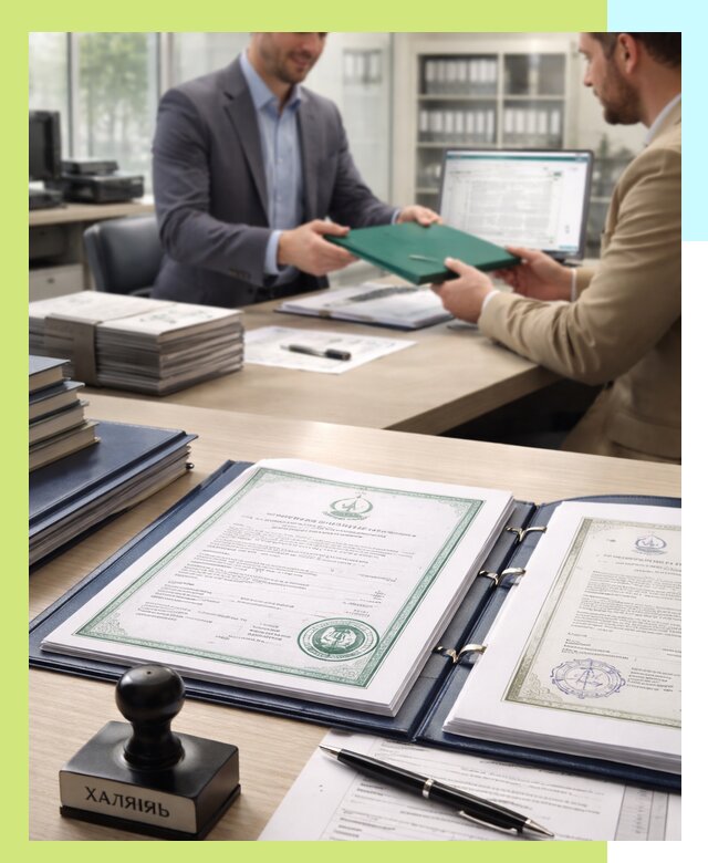 Выдача Халяль сертификата для продукции и услуг в Сибае