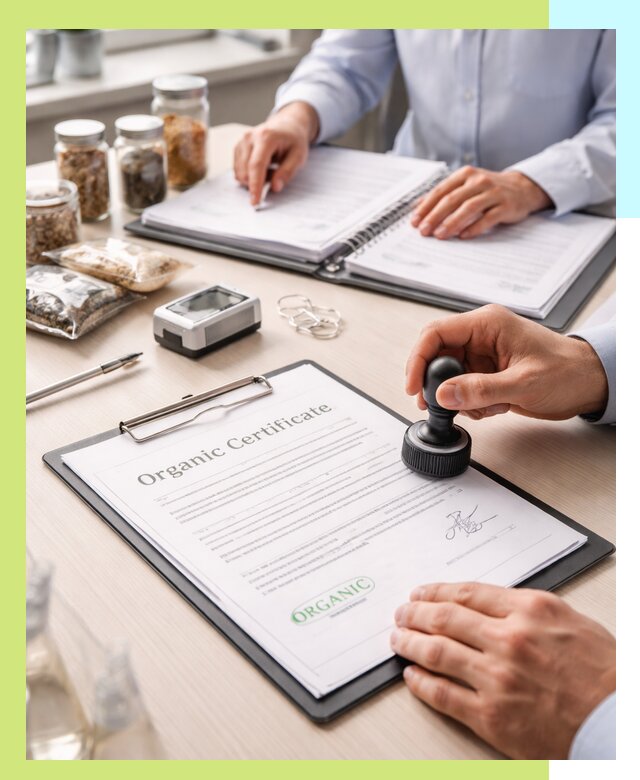 Получение органик сертификата для продукции в Сибае