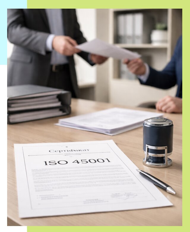 Сертификат ISO 45001 в Сибае под ключ от 46242 р. | Алешин-Сба