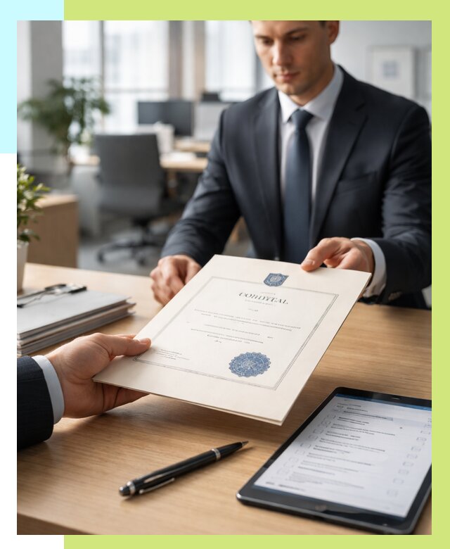 Сертификат ISO 30301 в Сибае от 35966 р. | Алешин-Сба - под ключ