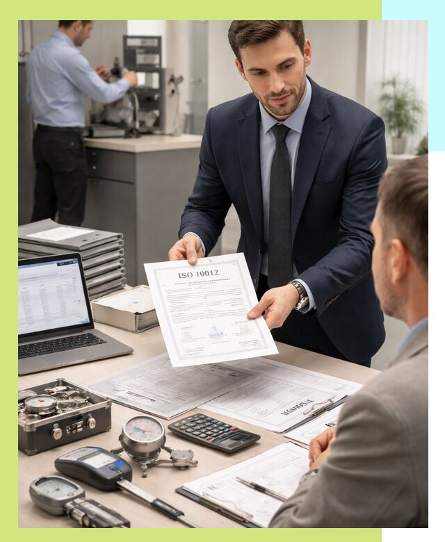 Выдача сертификата ISO 10012 по требованиям метрологии в Сибае