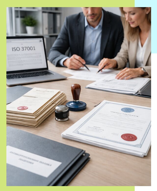Получение сертификата ISO 37001 по системе борьбы с коррупцией в Сибае